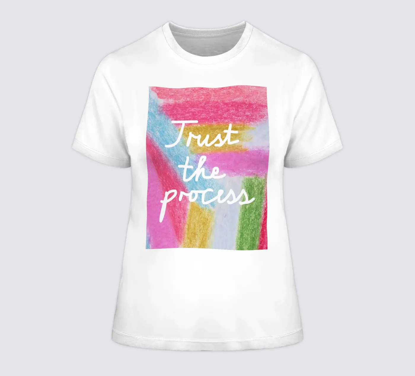 Trust the process t-shirt da donna da Iris Knabenschuh Design