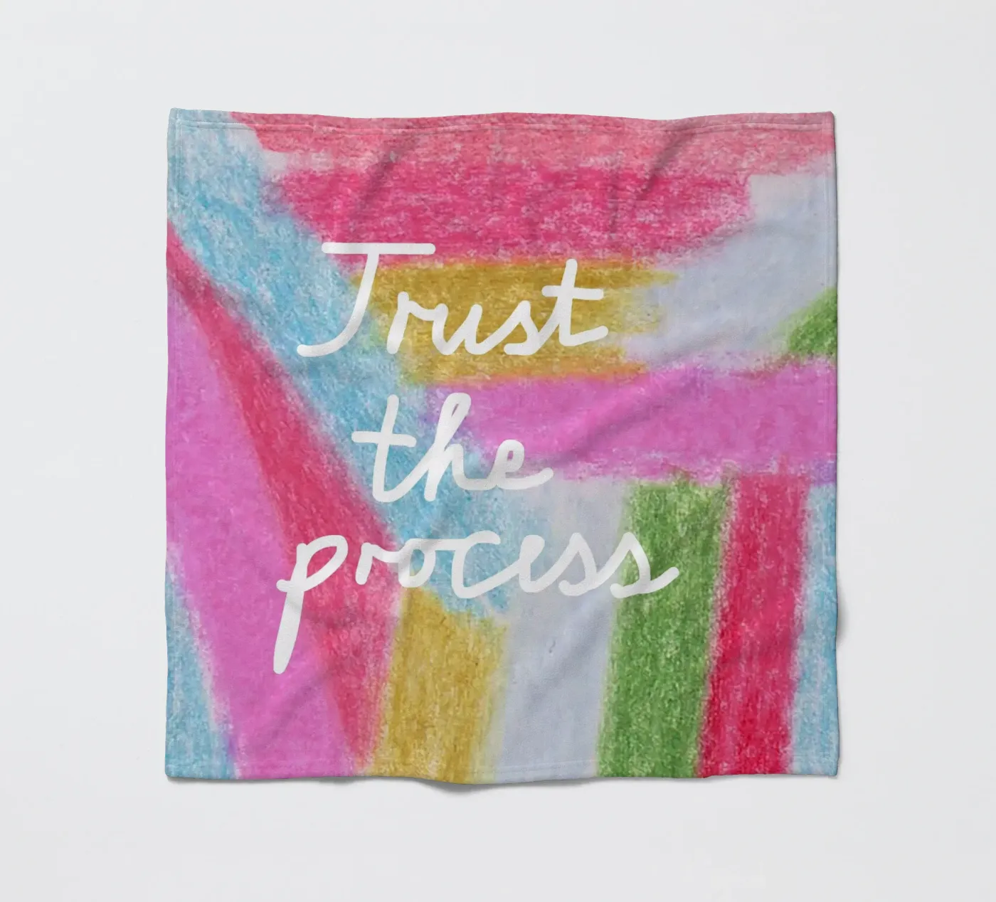 Trust the process Fleecedecke von Iris Knabenschuh Design