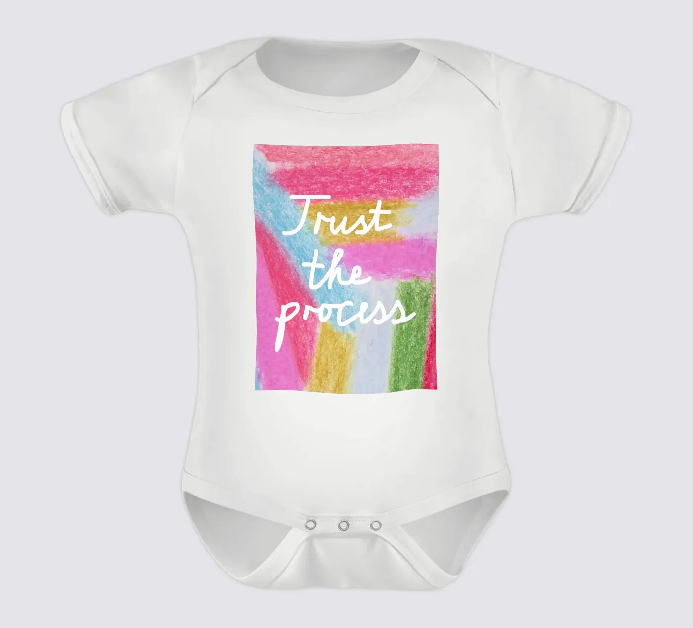Trust the process body bébé de Iris Knabenschuh Design