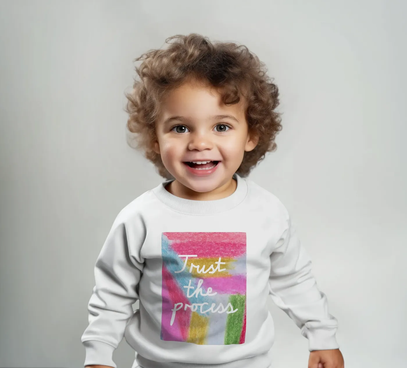 Trust the process felpa neonato da Iris Knabenschuh Design