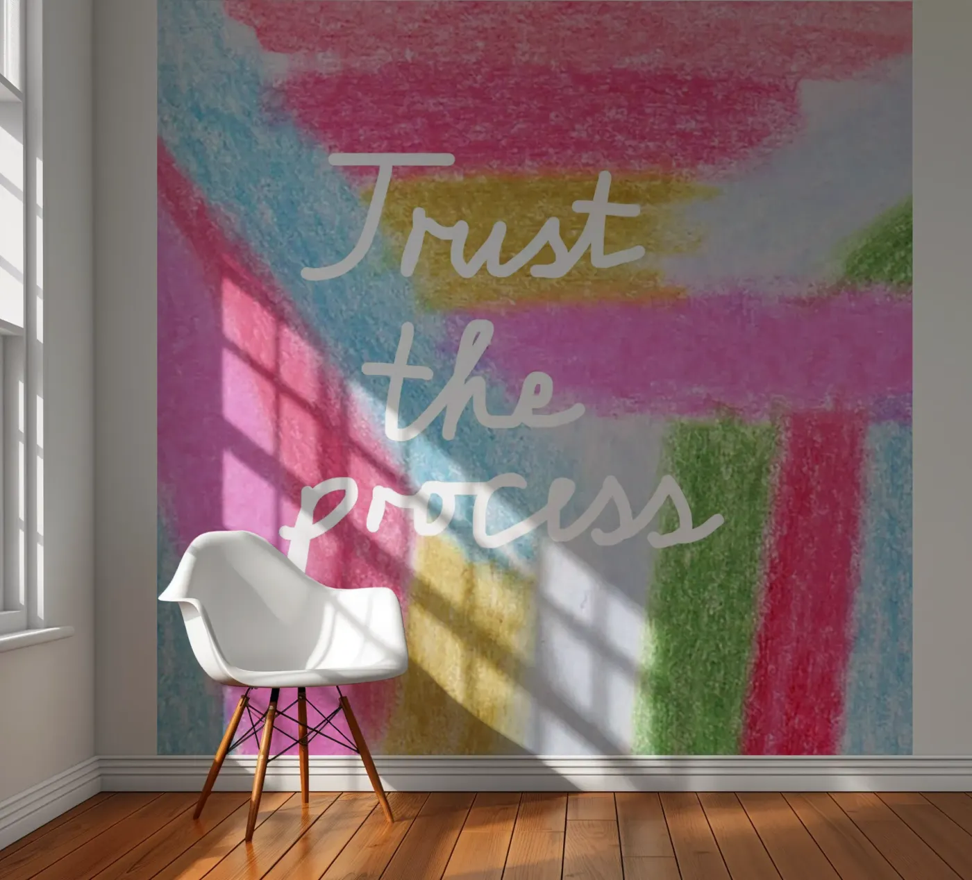 Trust the process Fototapete von Iris Knabenschuh Design