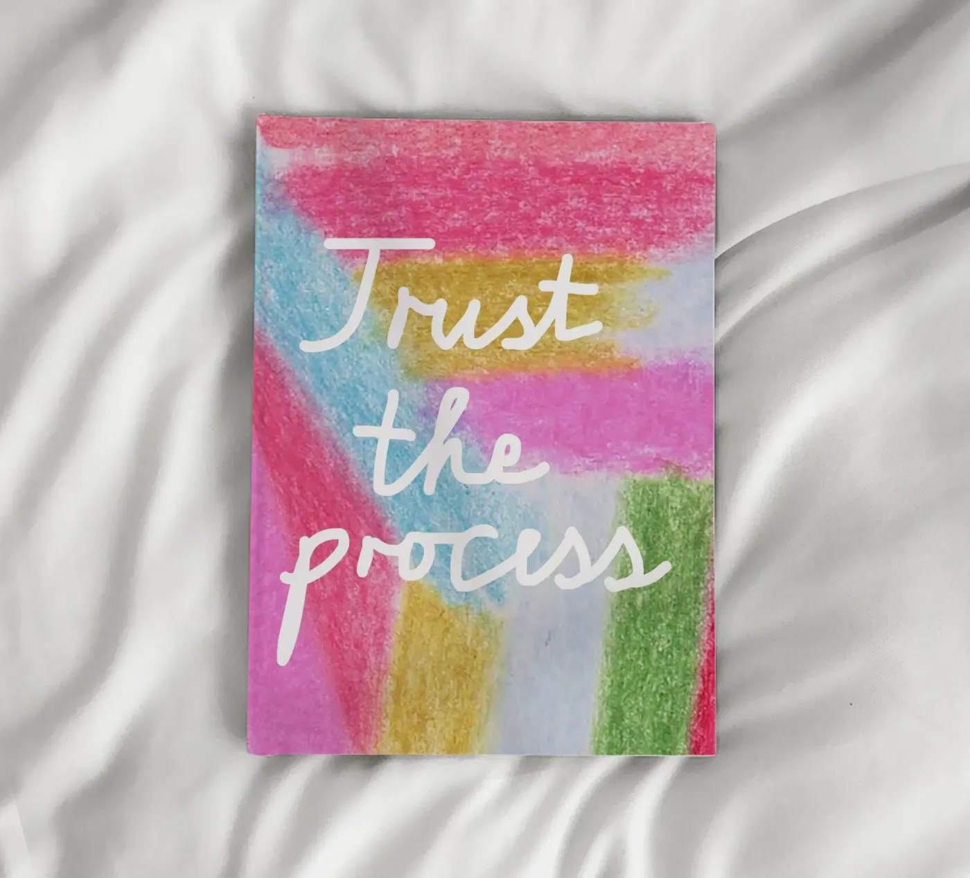 Trust the process notebook by Iris Knabenschuh Design