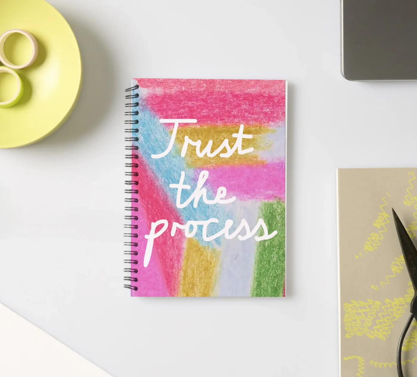 Trust the process Ringbuch von Iris Knabenschuh Design