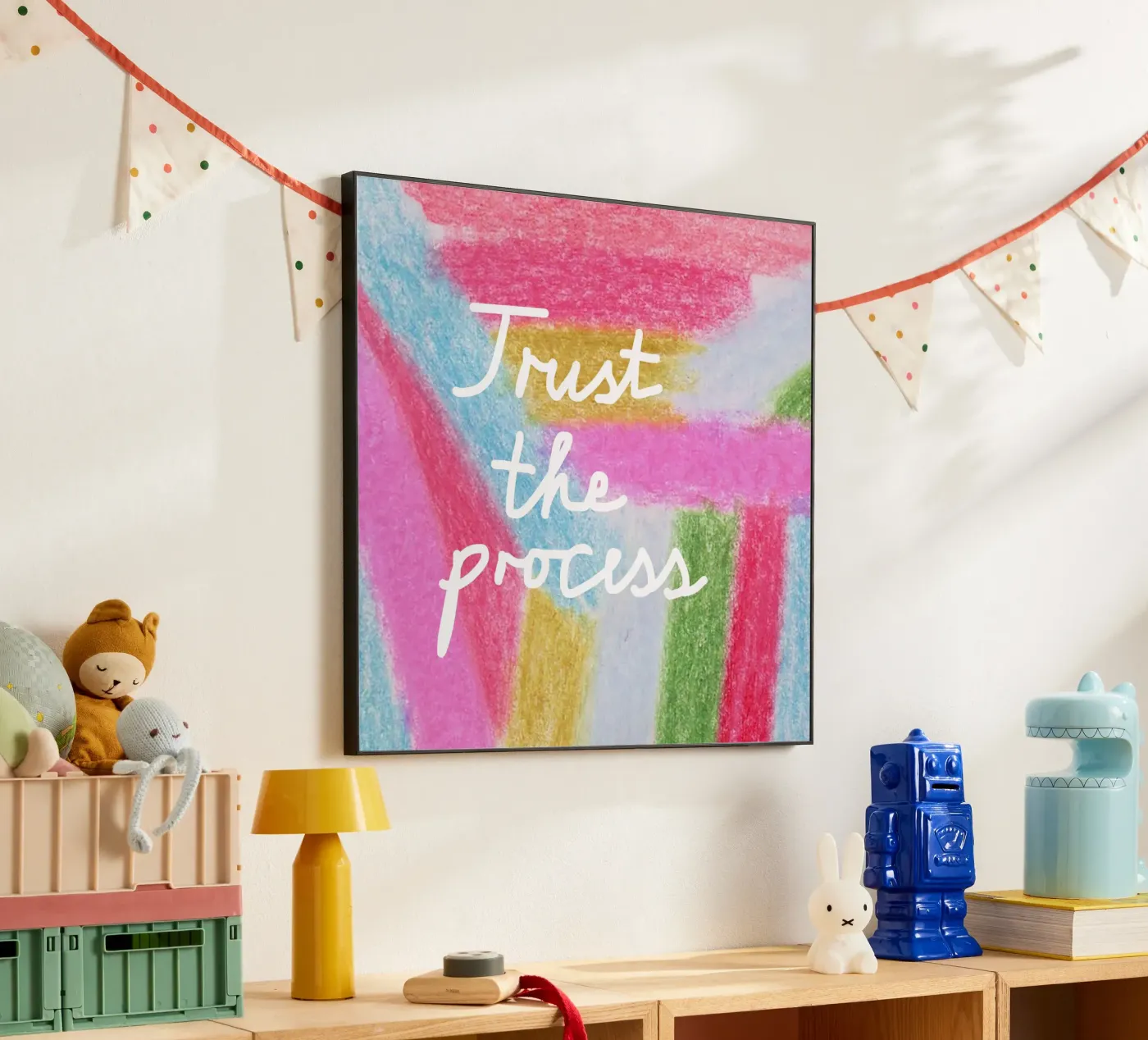 Trust the process Forex-Platte von Iris Knabenschuh Design