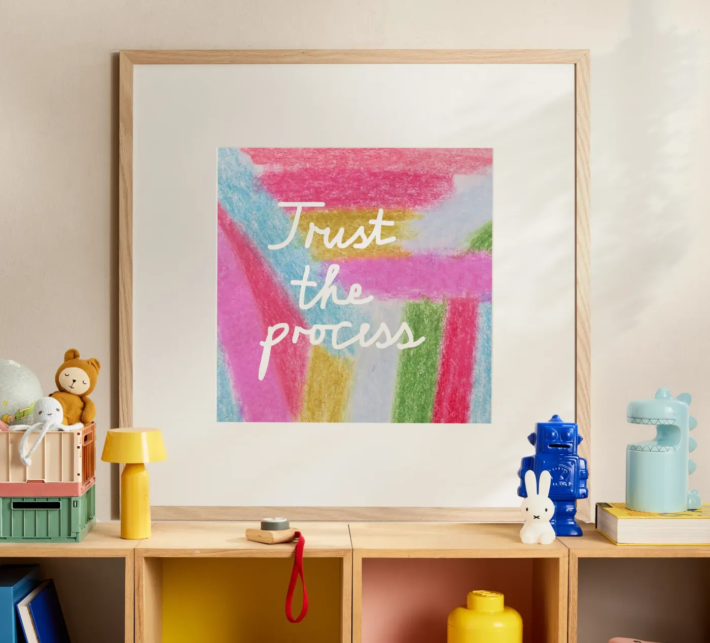 Trust the process Poster von Iris Knabenschuh Design