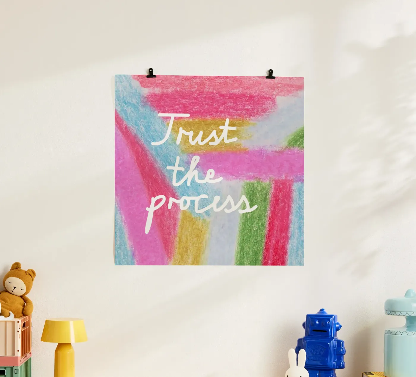 Trust the process Poster von Iris Knabenschuh Design