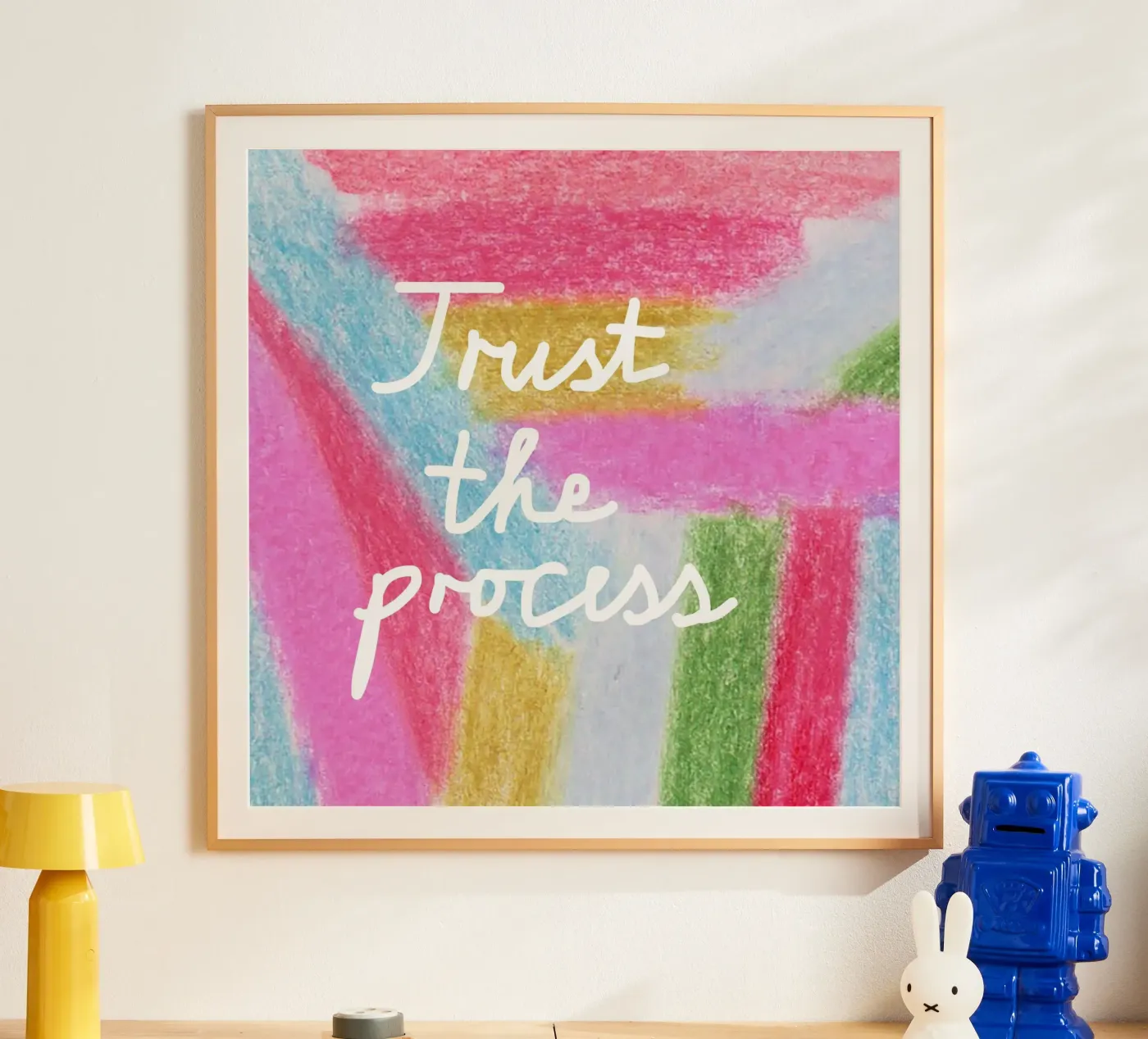 Trust the process Poster von Iris Knabenschuh Design