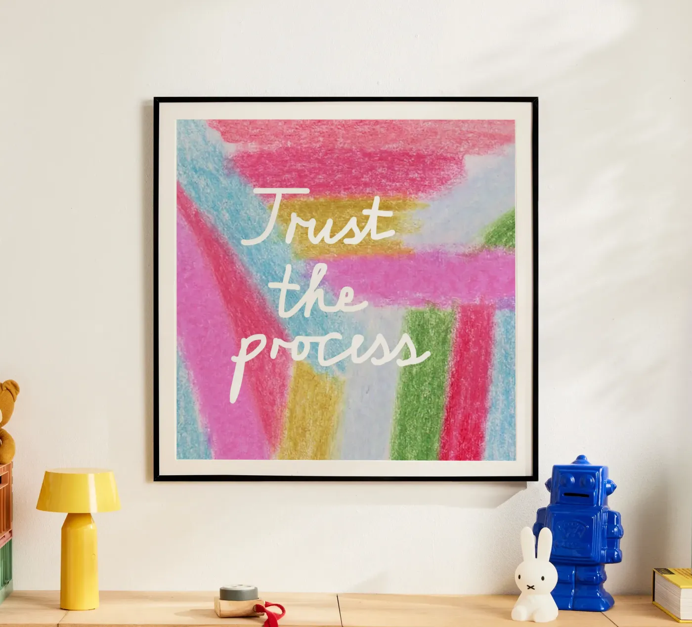 Trust the process Poster von Iris Knabenschuh Design