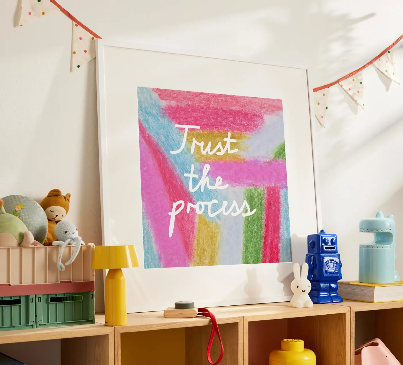 Trust the process Poster von Iris Knabenschuh Design