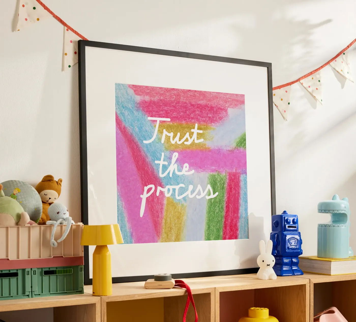 Trust the process Poster von Iris Knabenschuh Design