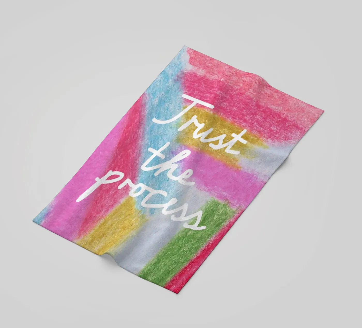 Trust the process serviette de plage de Iris Knabenschuh Design