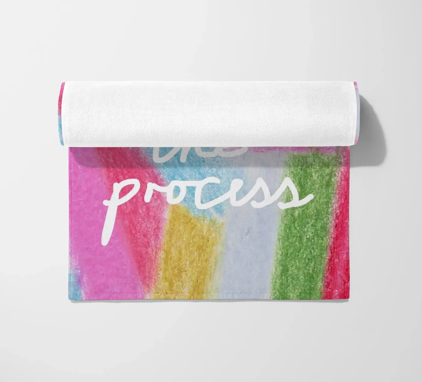 Trust the process serviette de plage de Iris Knabenschuh Design