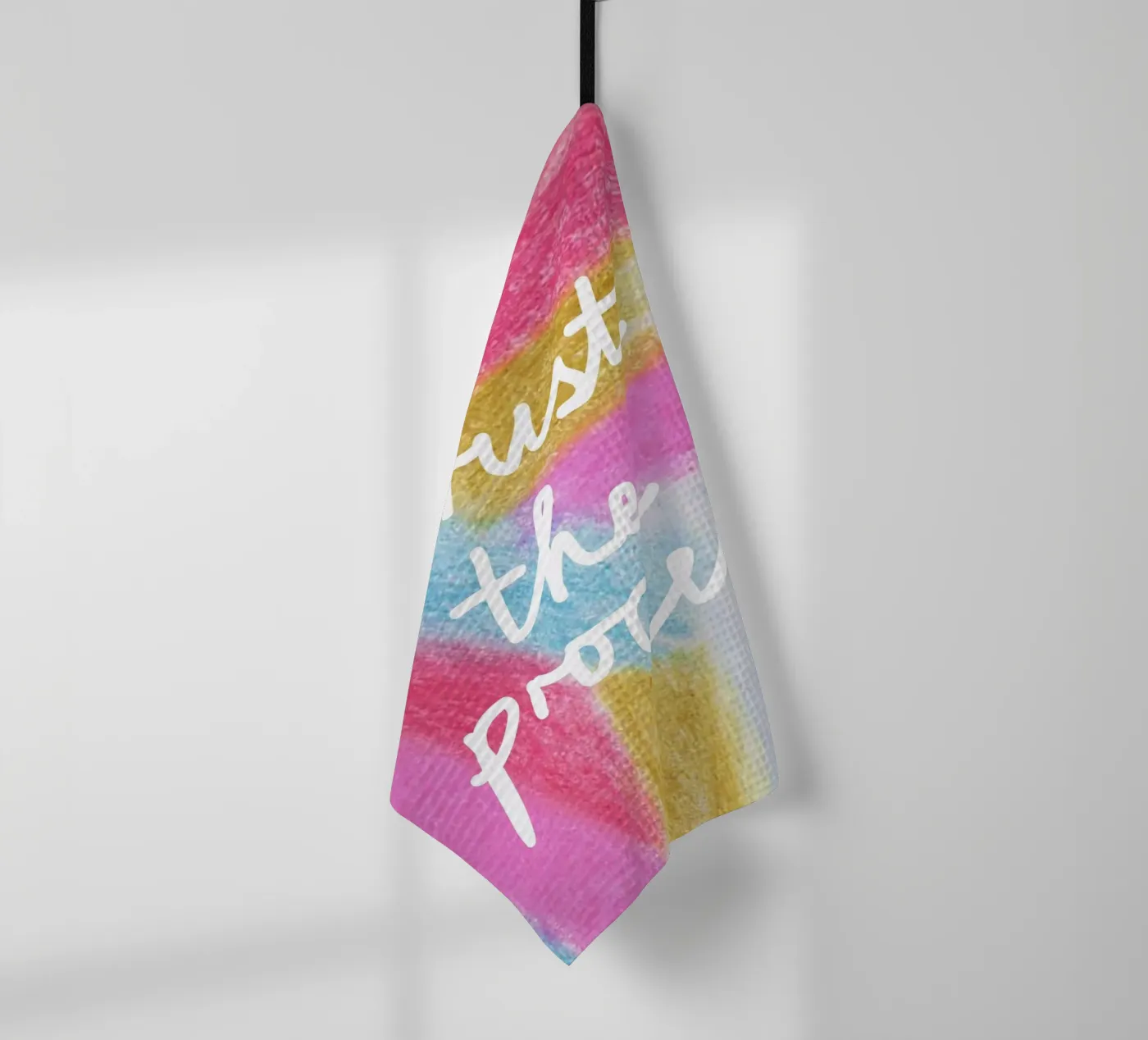 Trust the process tea towel by Iris Knabenschuh Design