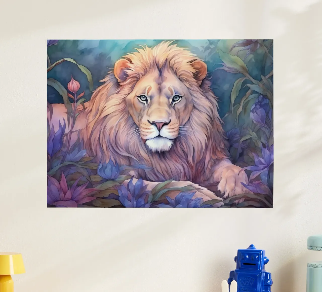 Animale Totem Leone poster da Théïa's Fantasia World