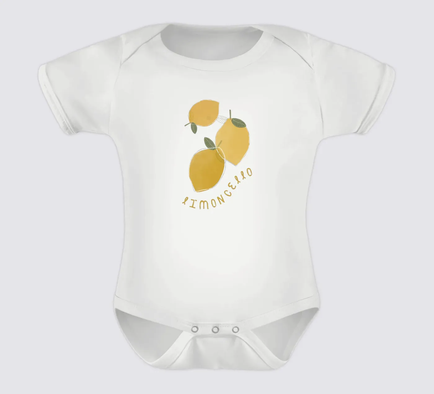 Three Spring Lemons body bébé de Menina Lisboa