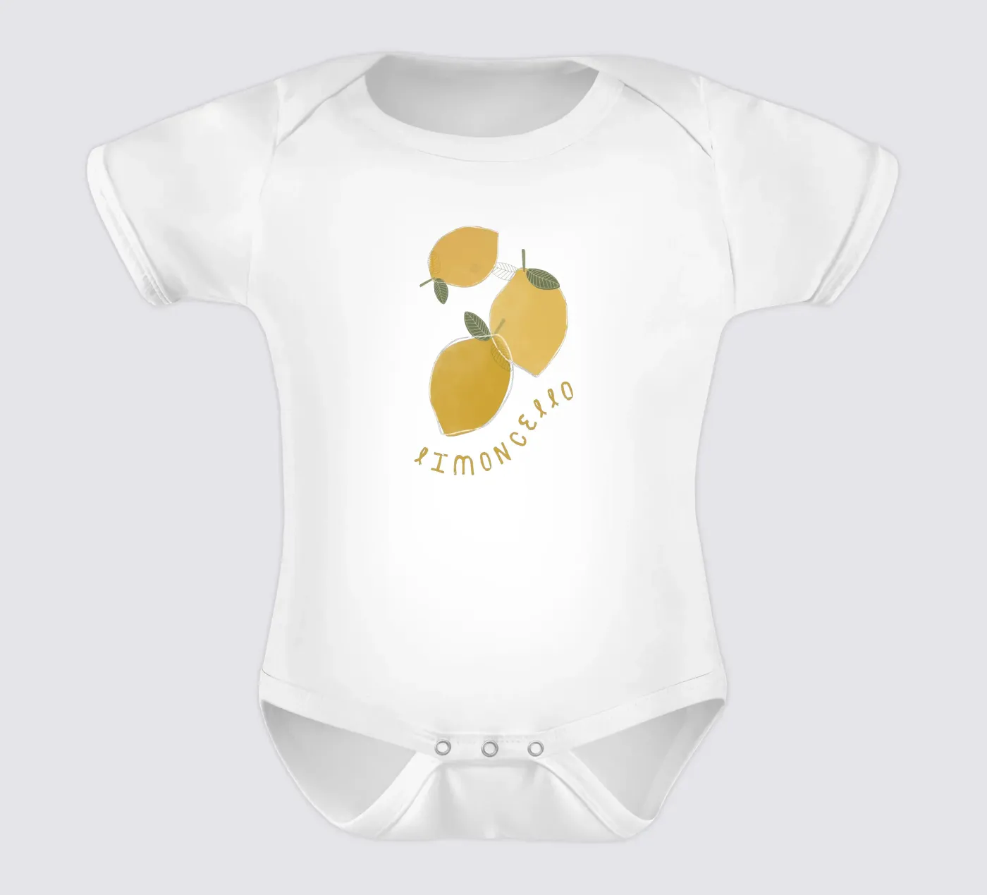 Three Spring Lemons body bébé de Menina Lisboa