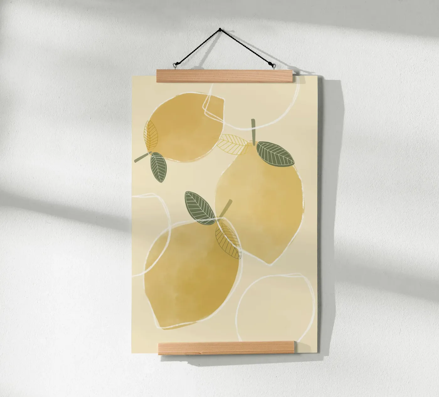 Three Spring Lemons Poster von Menina Lisboa