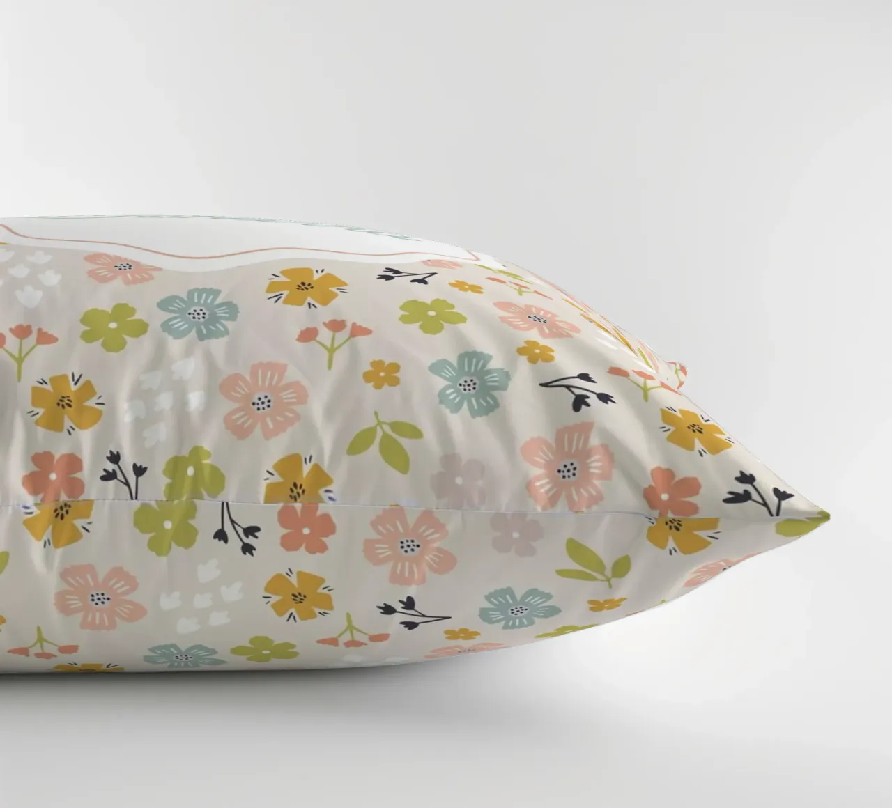 Fiori di primavera dappertutto cuscino da Ohkimiko