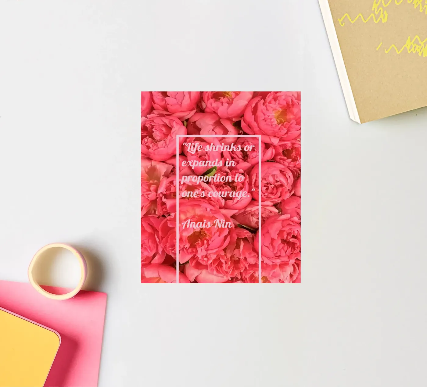 Courage - Mut sticker by snapshots