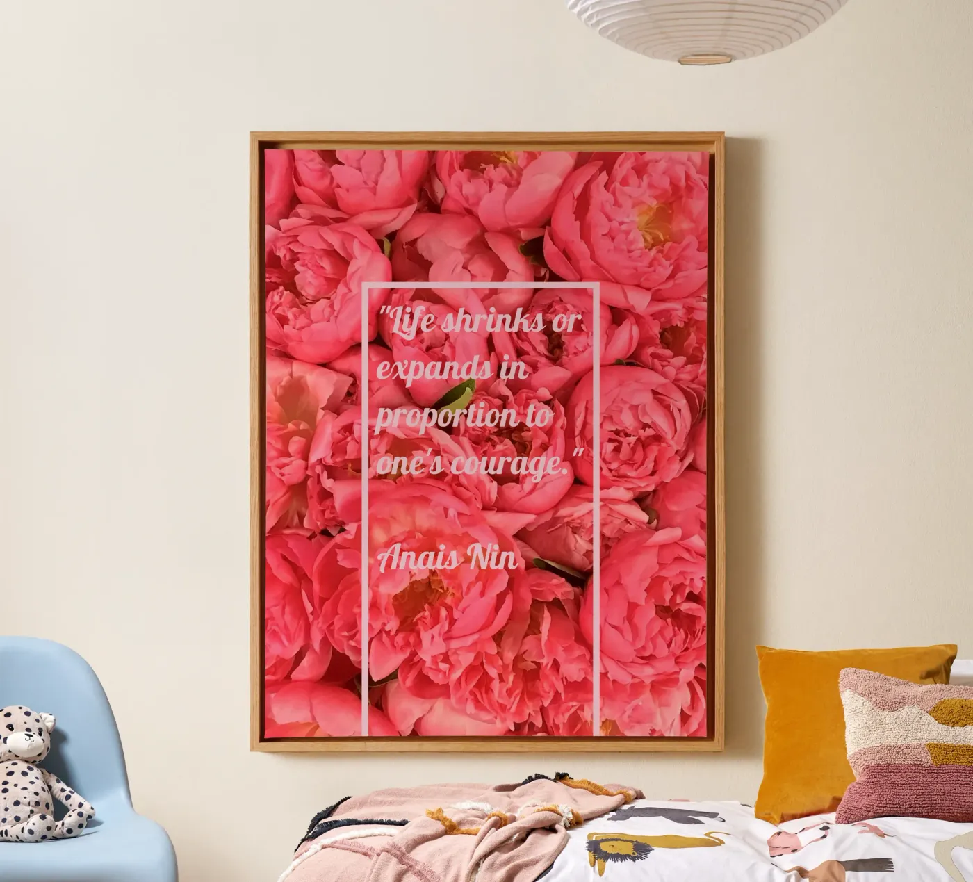 Courage - Mut canvas by snapshots