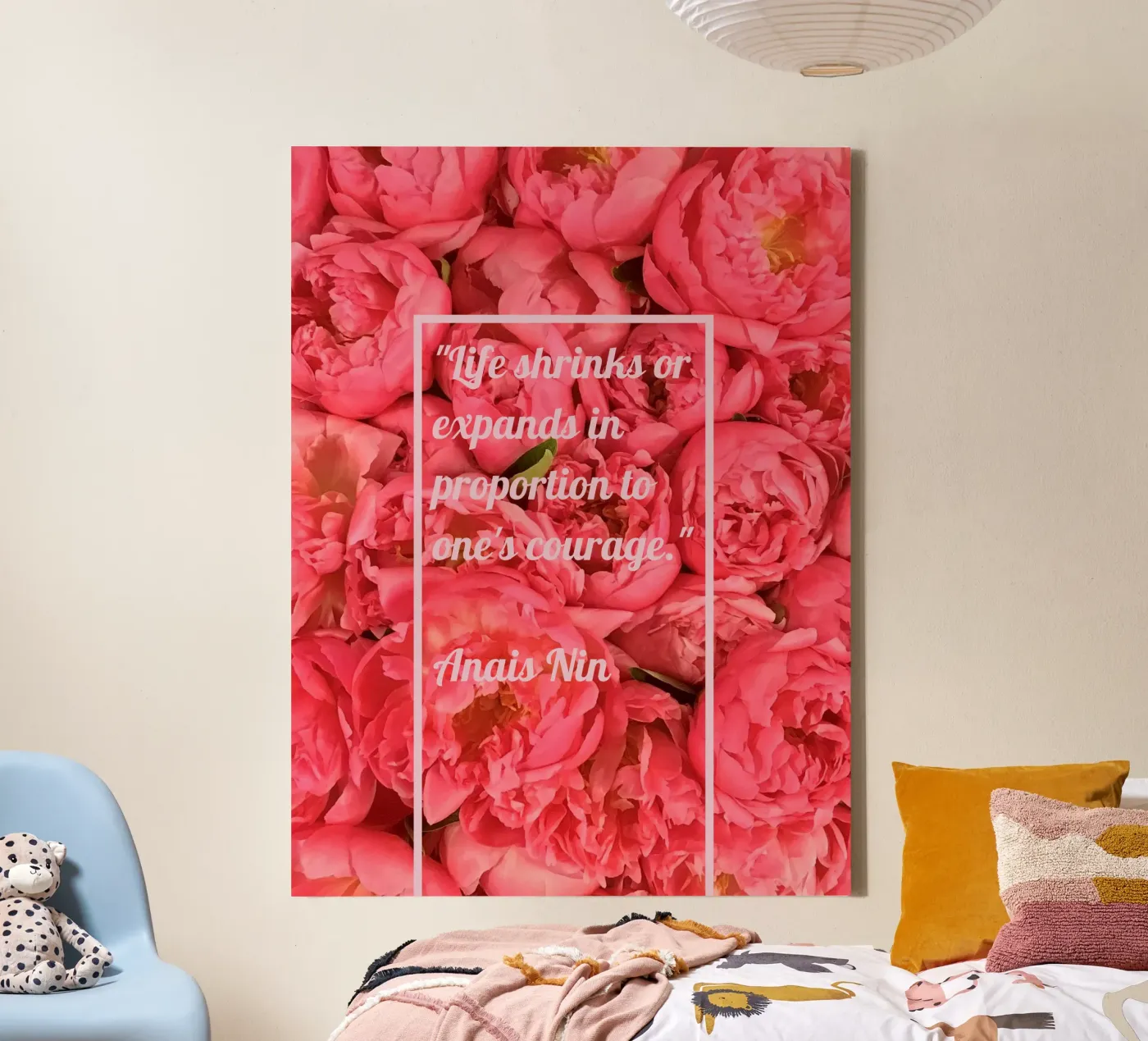 Courage - Mut canvas by snapshots