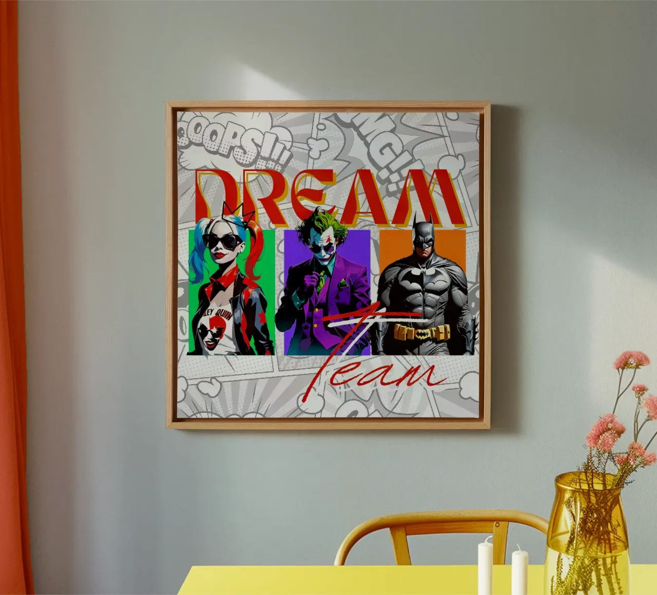 Dream Team canvas met Baklijst van Eni Brandon