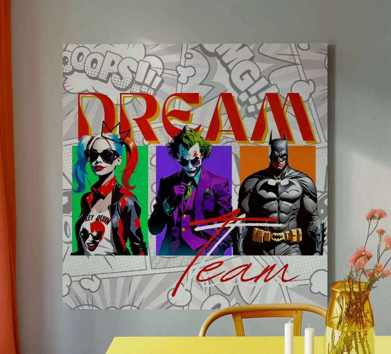 Dream Team canvas met Baklijst van Eni Brandon