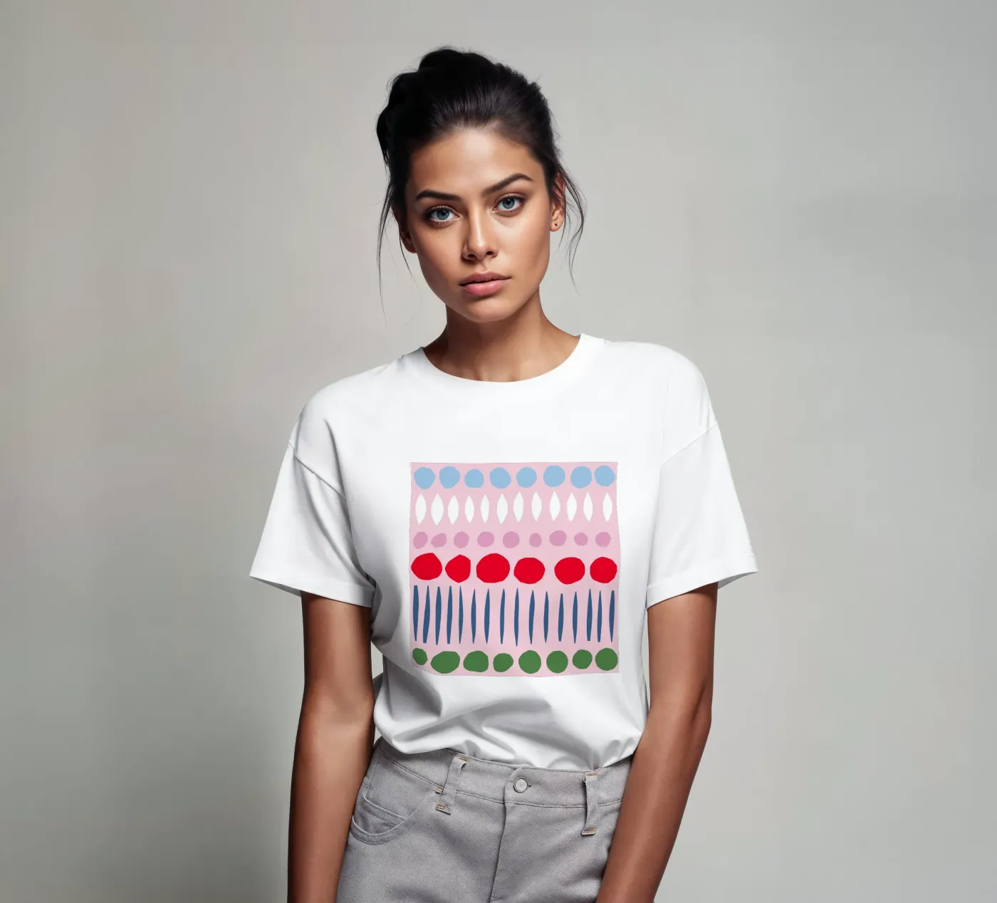 Motivo primaverile ritagliato t-shirt da Iris Knabenschuh Design