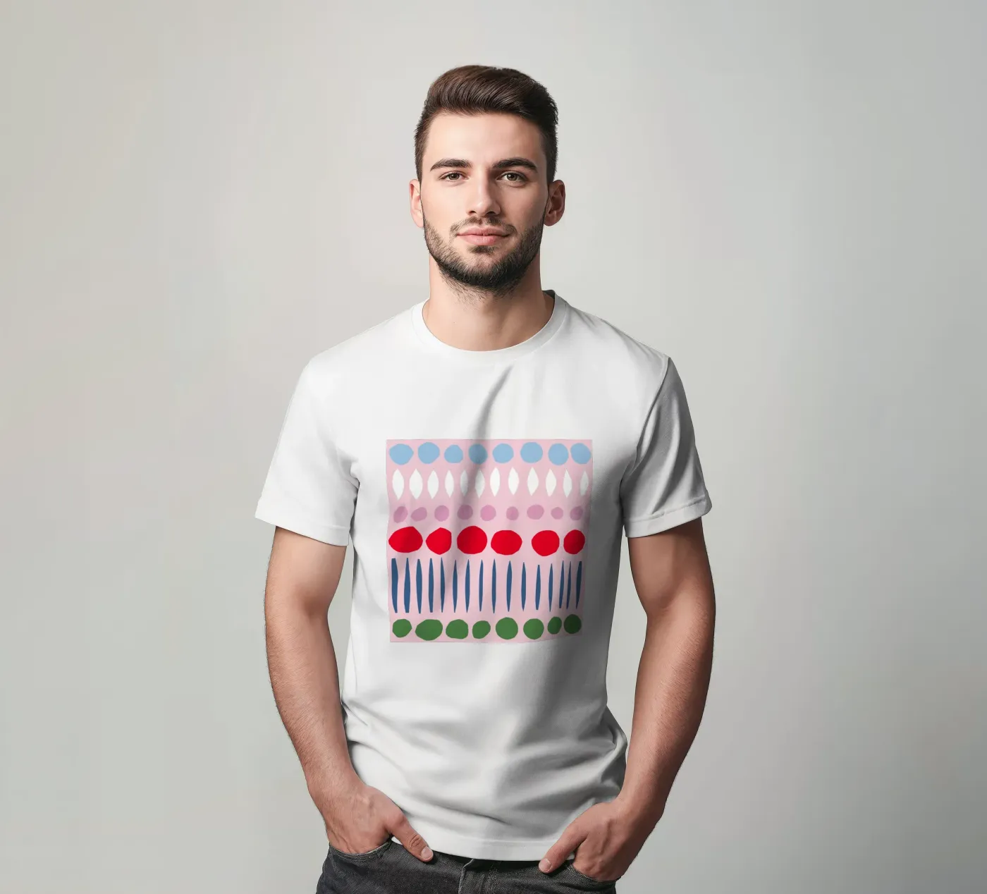 Motivo primaverile ritagliato t-shirt da Iris Knabenschuh Design