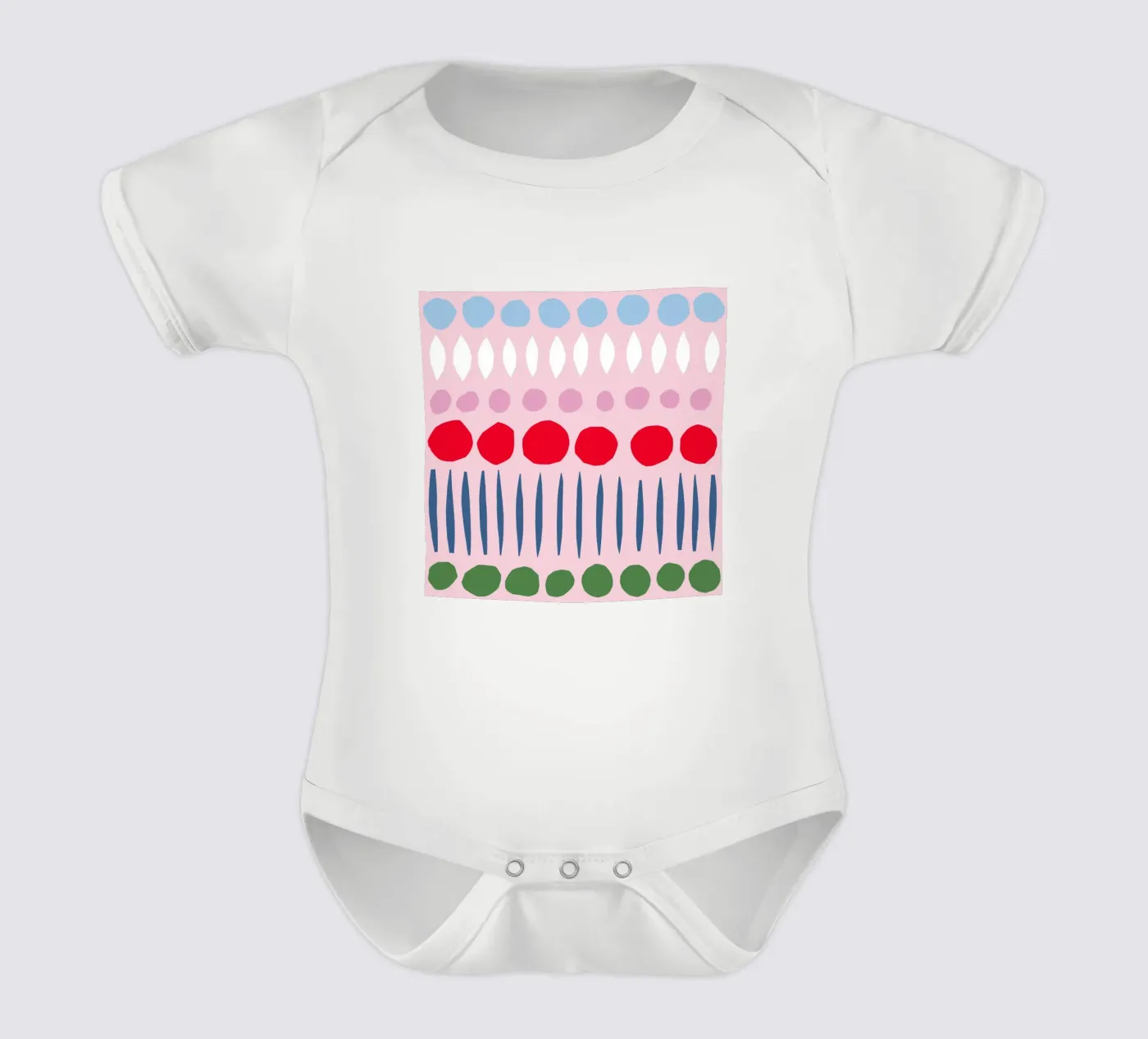 Spring Papercut Pattern body bébé de Iris Knabenschuh Design