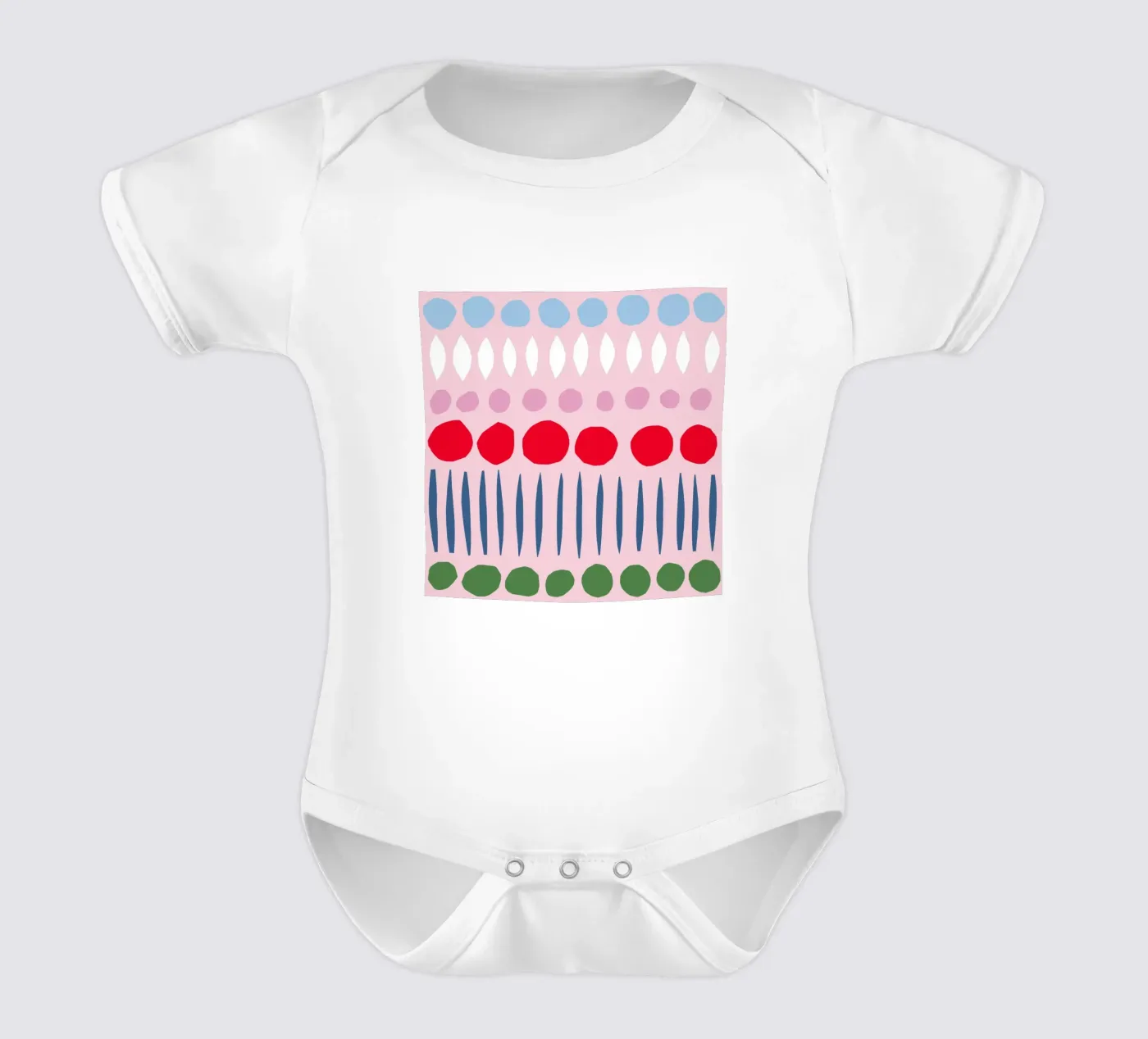 Spring Papercut Pattern body bébé de Iris Knabenschuh Design