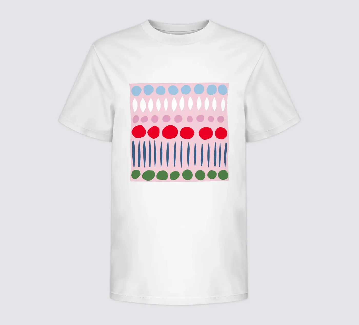Spring Papercut Pattern kinder t-shirt van Iris Knabenschuh Design