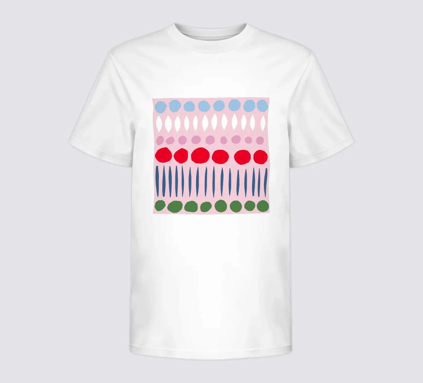 Spring Papercut Pattern kinder t-shirt van Iris Knabenschuh Design