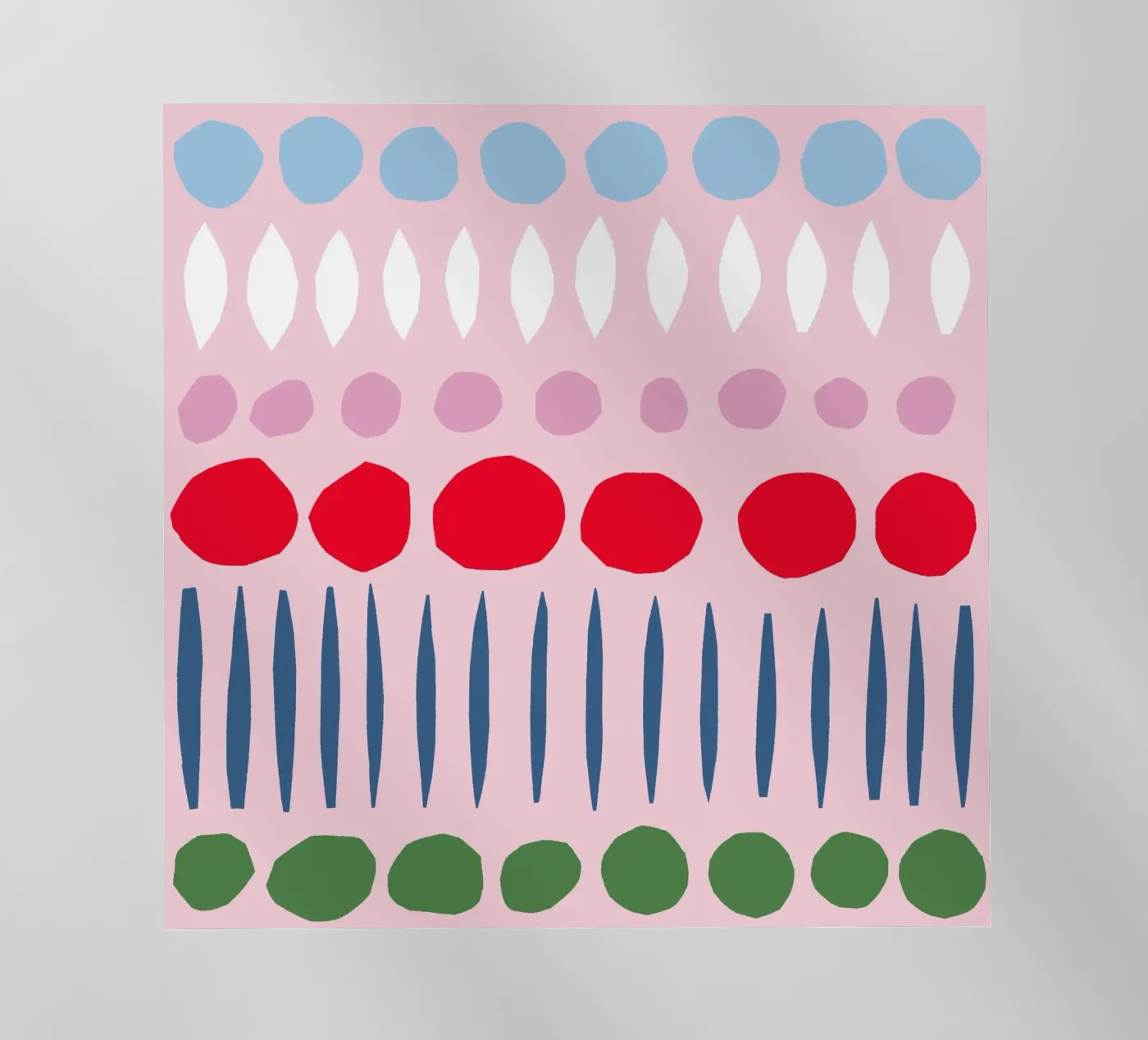 Spring Papercut Pattern backlit folie van Iris Knabenschuh Design