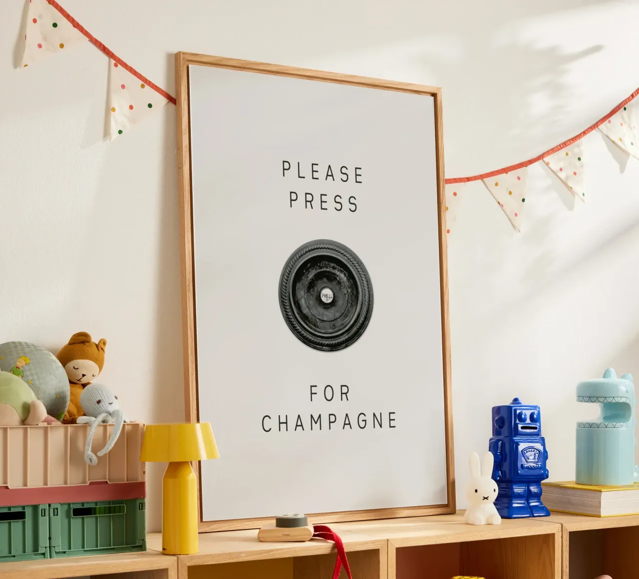 Please Press plexiglass da typealive