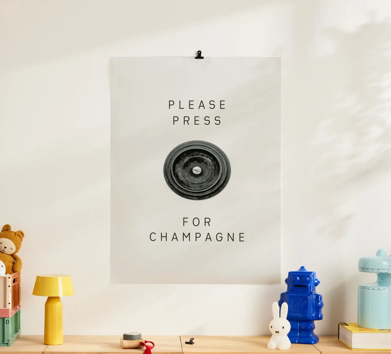 Please Press poster van typealive