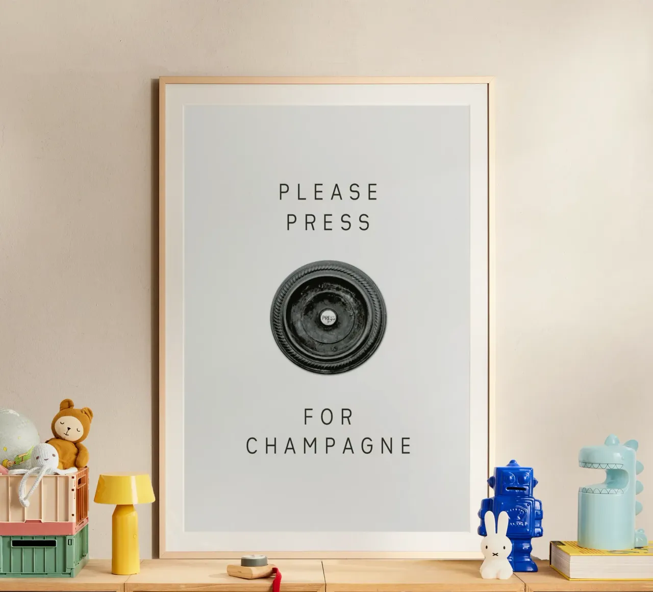 Please Press poster van typealive