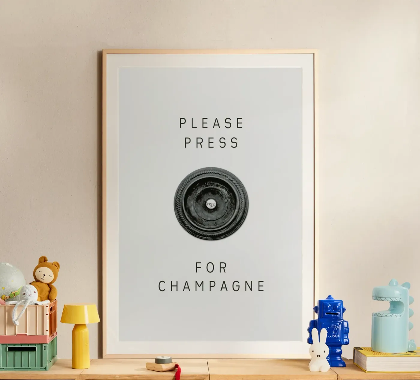 Please Press poster van typealive