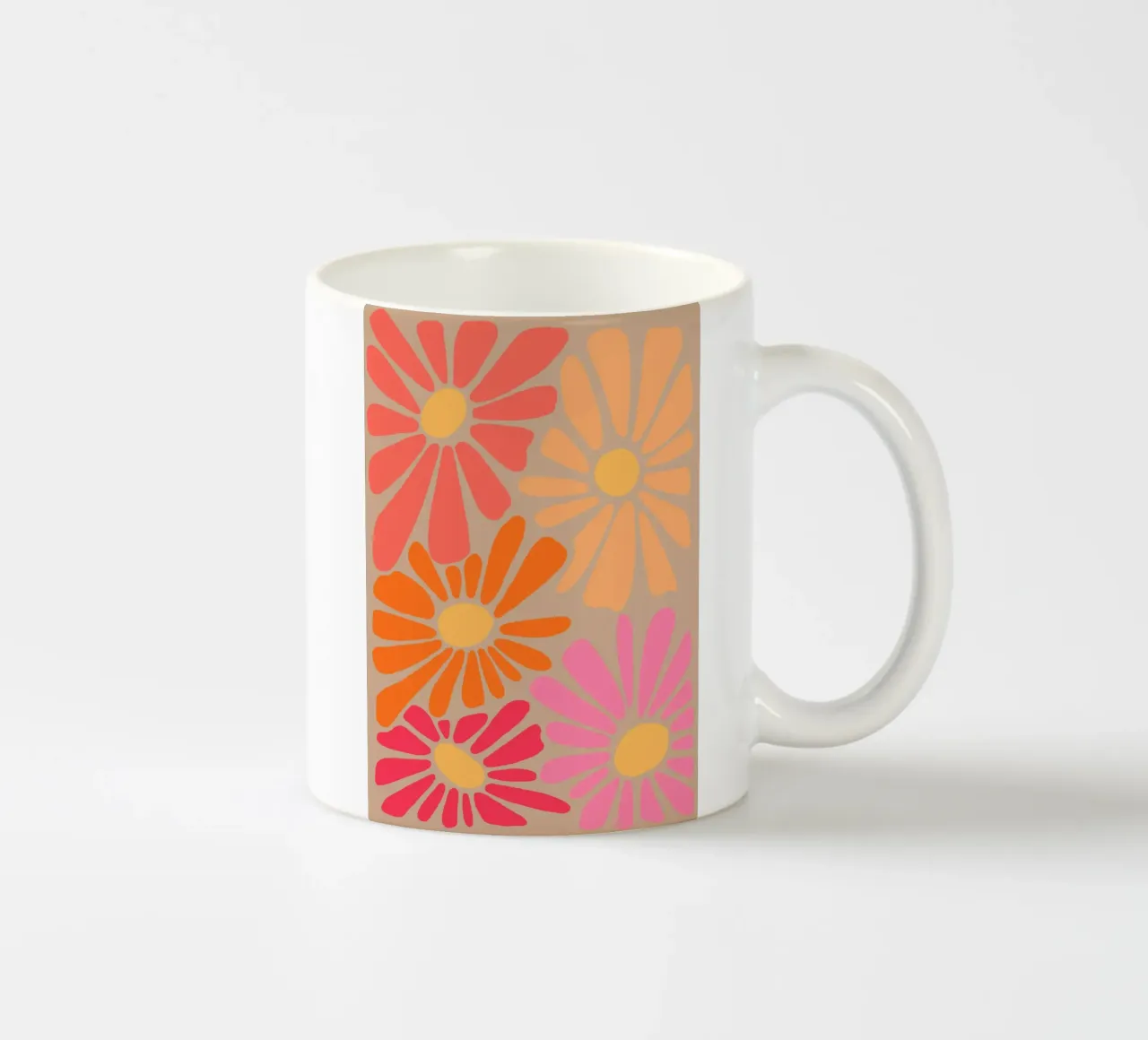Blooming tazza in ceramica da ournatventure