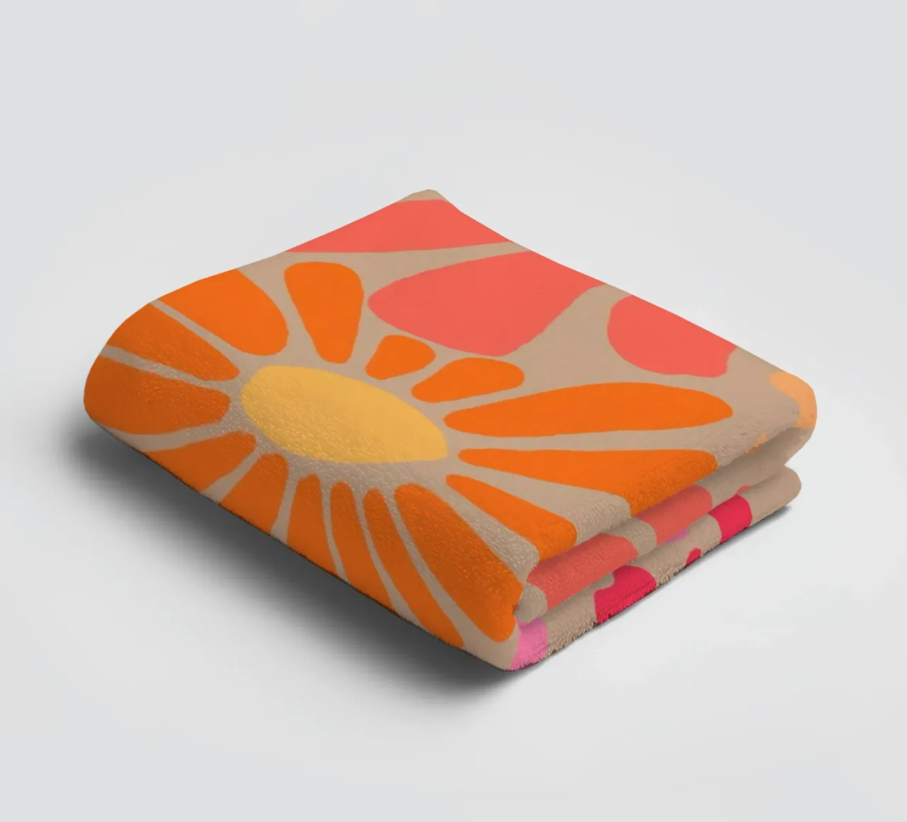 Blooming asciugamano da bagno da ournatventure