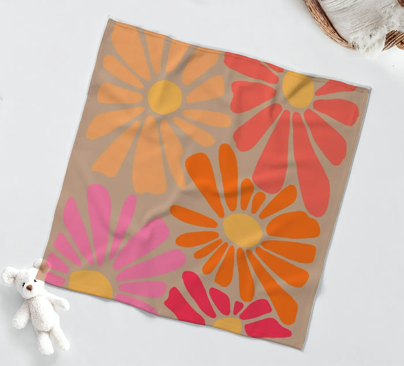 Blooming Fleecedecke von ournatventure