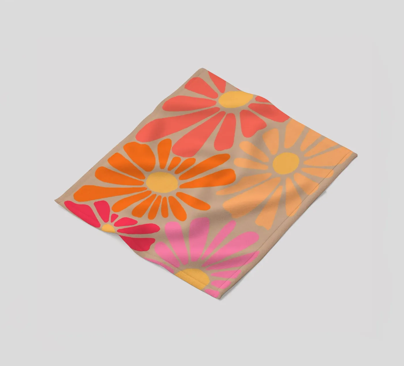 Blooming Fleecedecke von ournatventure