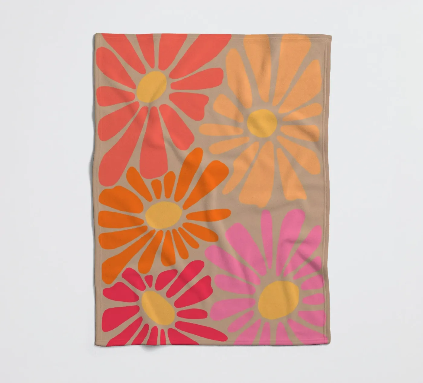 Blooming Fleecedecke von ournatventure