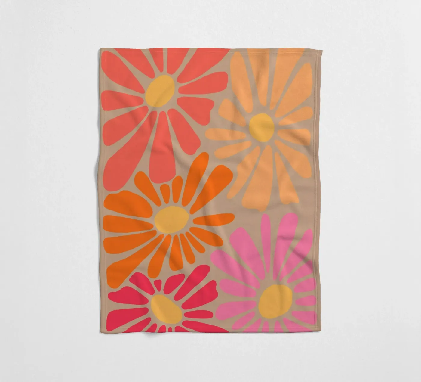 Blooming Fleecedecke von ournatventure