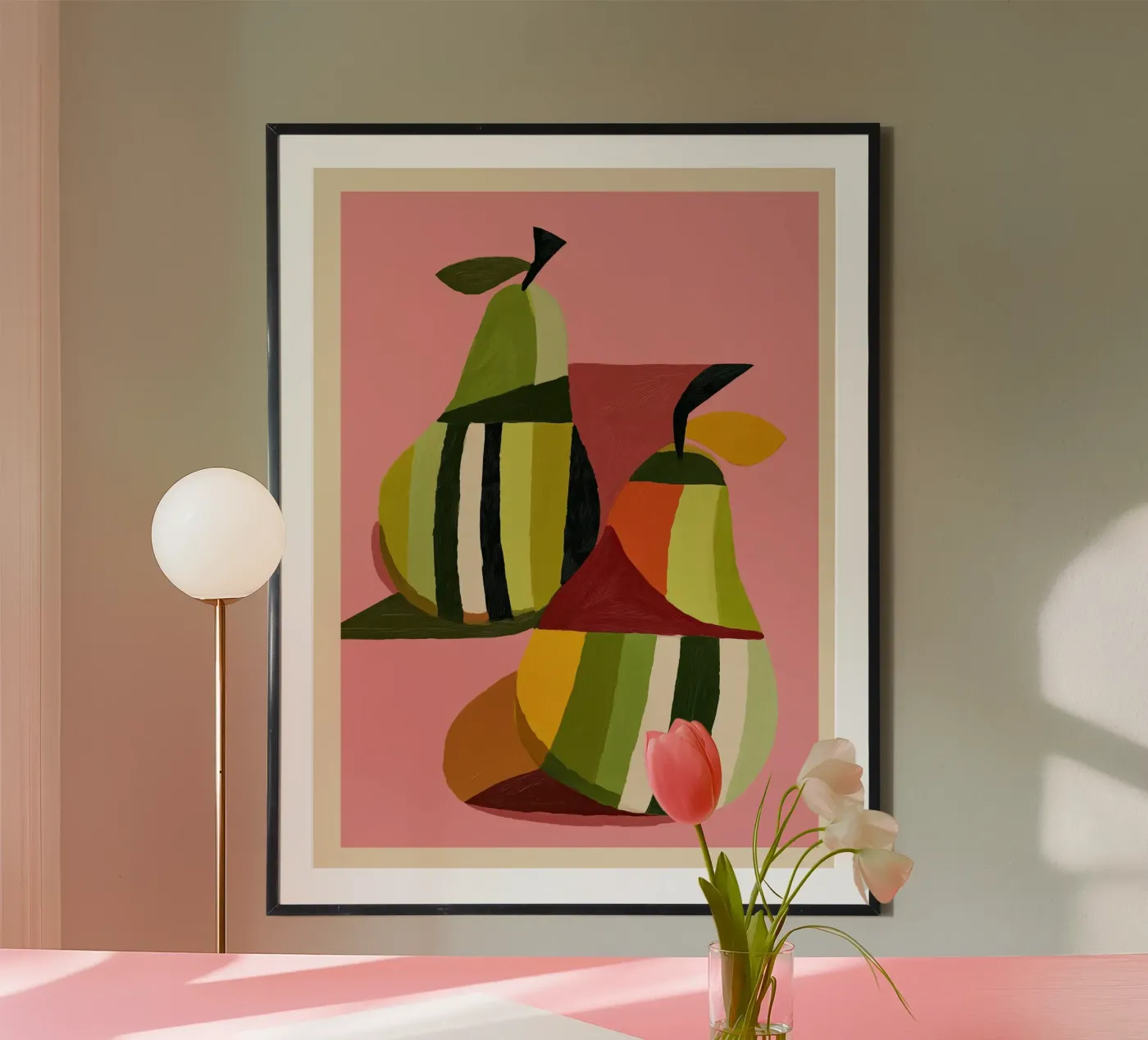 Abstract Pear Study II poster da Flow Line 2