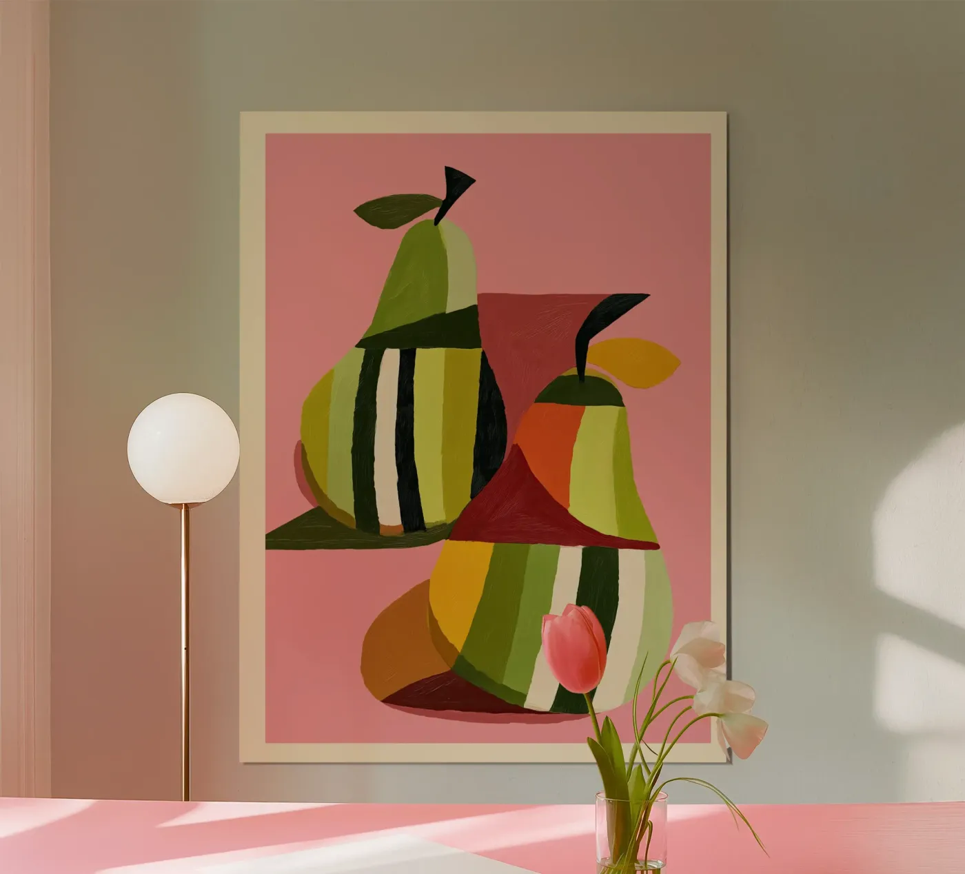 Abstract Pear Study II poster da Flow Line 2
