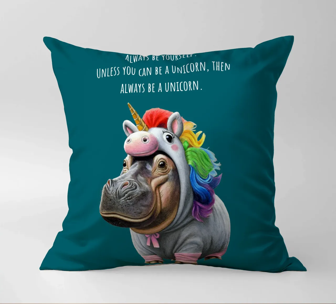 Unicorn cuscino da Graphit und Farbe