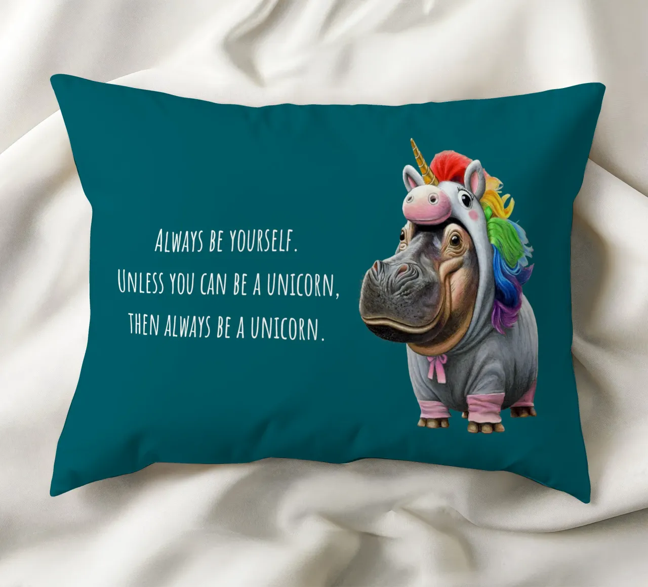 Unicorn cuscino da Graphit und Farbe