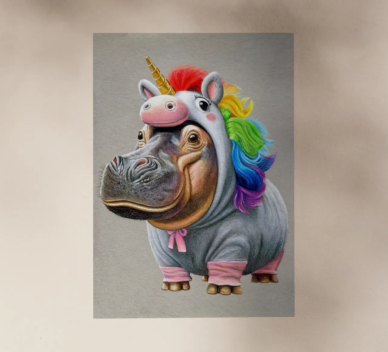 Unicorn backlit film by Graphit und Farbe