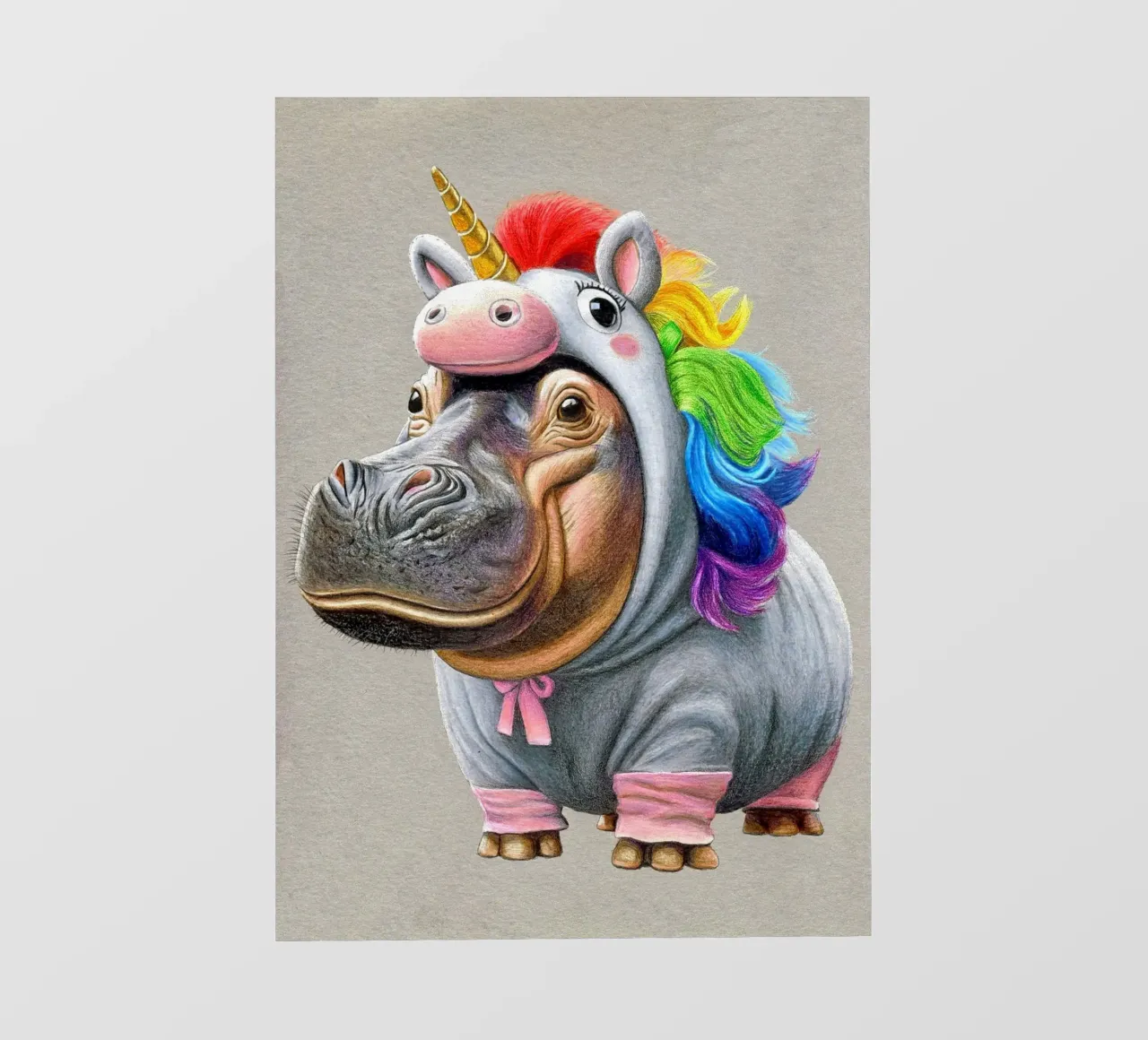 Unicorn backlit film by Graphit und Farbe